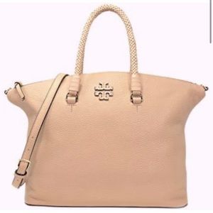 Tory Burch Leather Taylor Satchel NWT